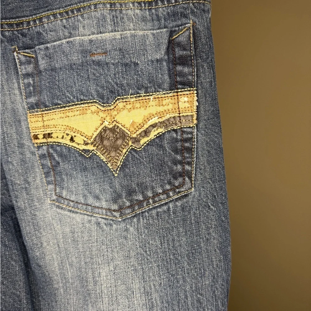 Men’s Urban Up 34x32 Lowrise Bootcut Blue Denim Jeans